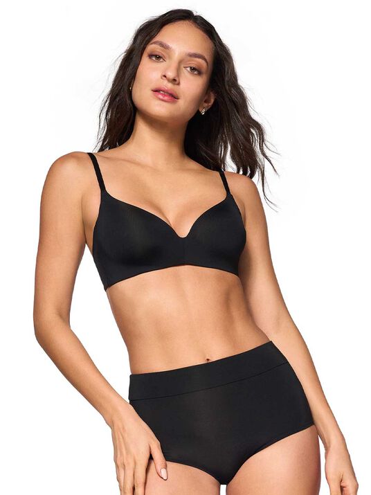Bra cobertura regular 70178, NEGRO, hi-res