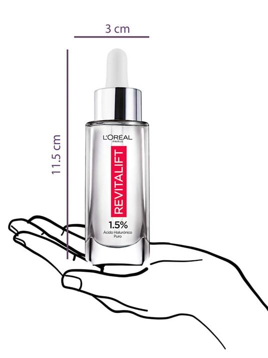 L'Or&eacute;al Paris s&eacute;rum rostro revitalift &aacute;cido hialur&oacute;nico 35297, &Uacute;NICO, hi-res