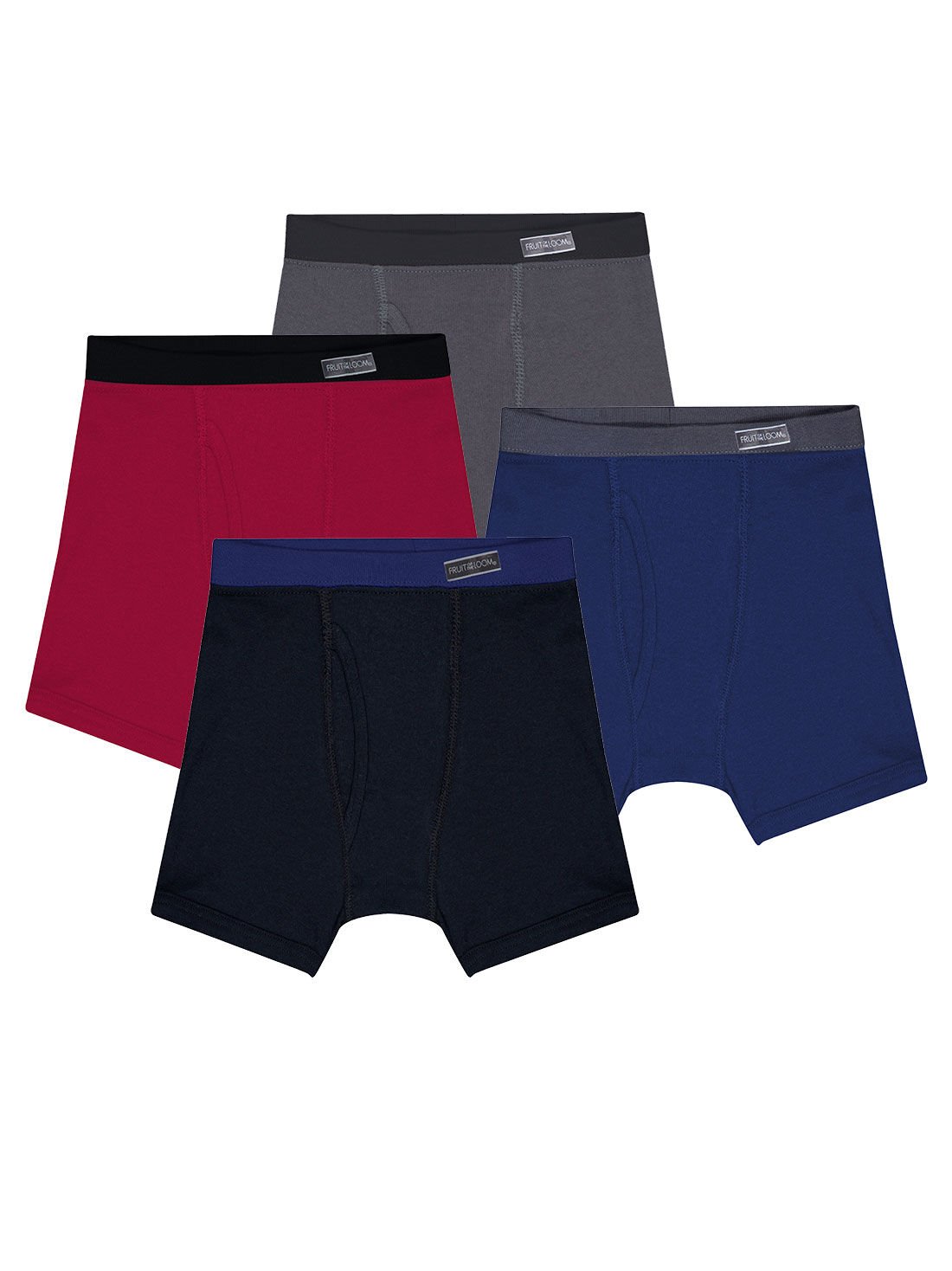 Paquete de 4 b&oacute;xers ni&ntilde;o Fruit of the Loom 31001