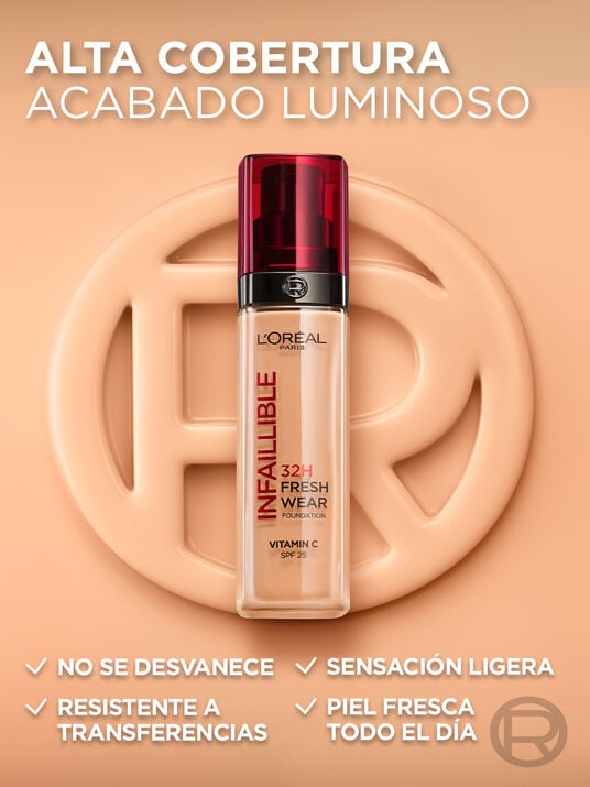L'Or&eacute;al Paris maquillaje freshwear infallible 22036, 235 HONEY, hi-res