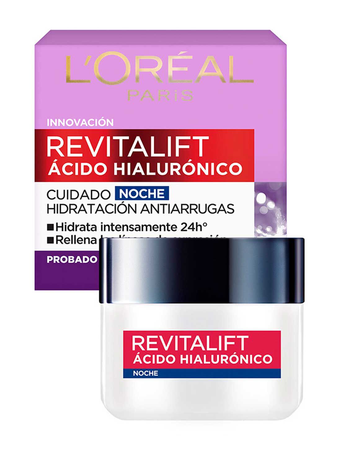 L'Or&eacute;al Paris crema de noche revitalift &aacute;cido hialur&oacute;nico 35273