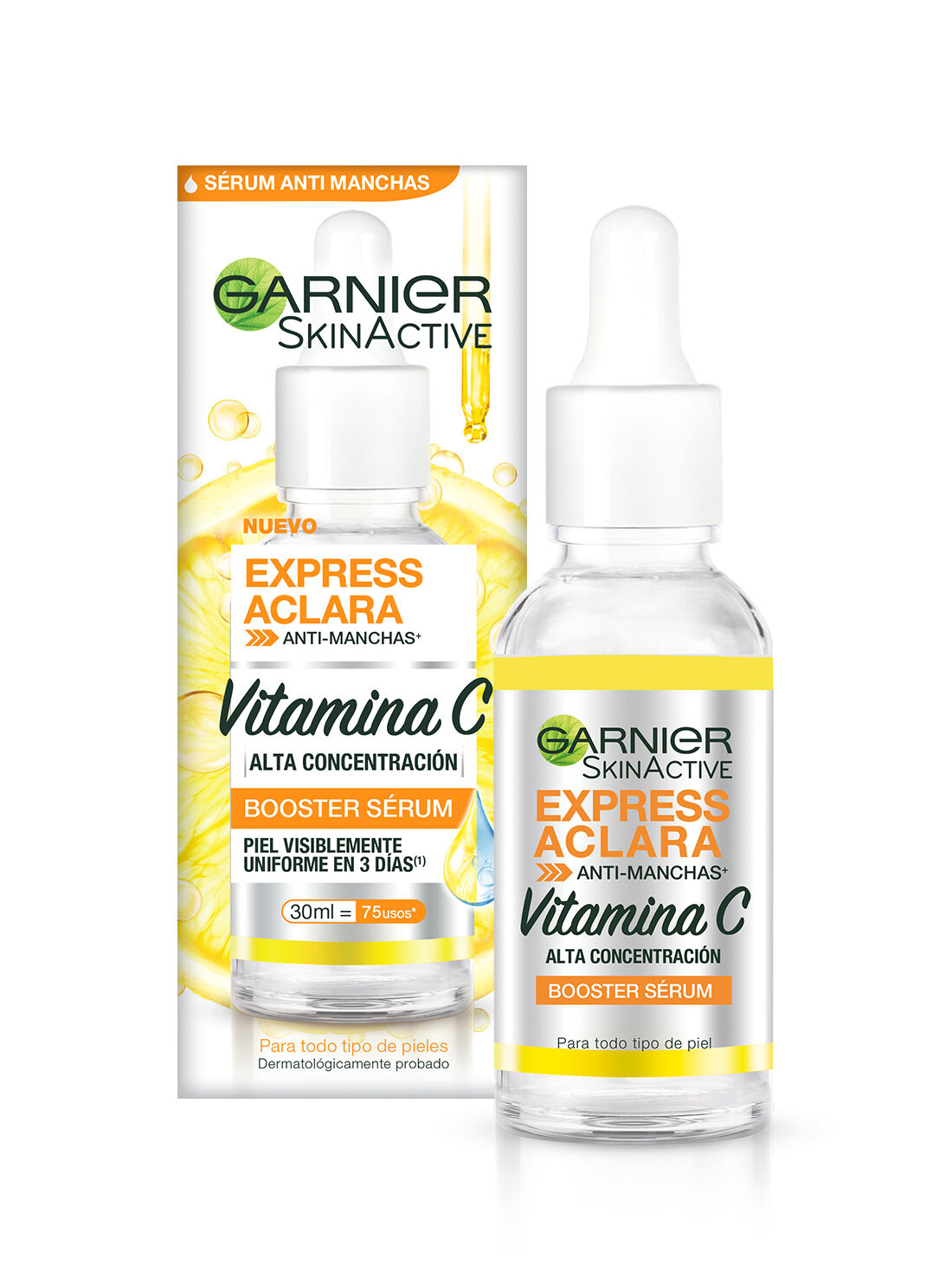 Garnier s&eacute;rum express aclara  35328