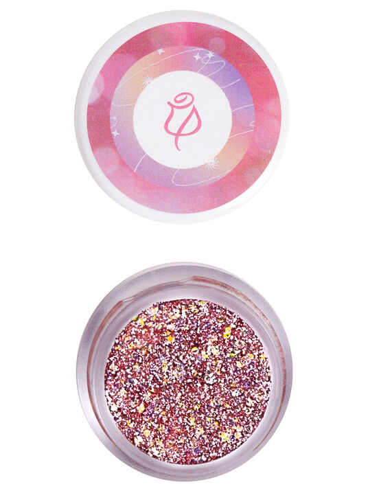 Destellos con glitter facial 21011, ROSA, hi-res
