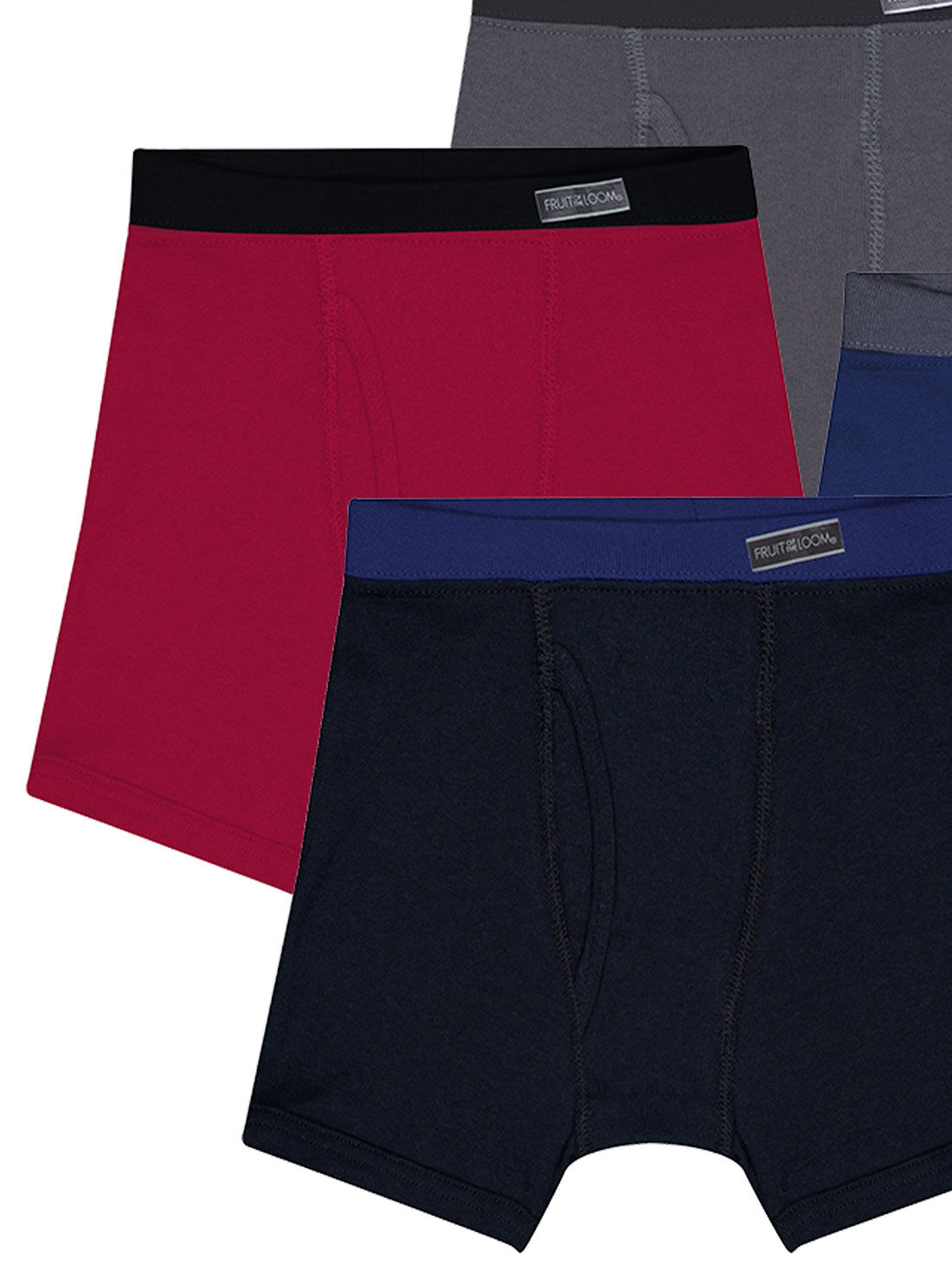 Paquete de 4 b&oacute;xers ni&ntilde;o Fruit of the Loom 31001