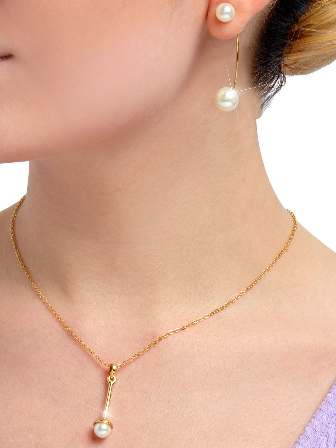 Collar dije perla 29051