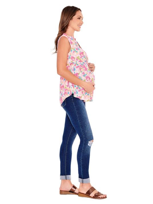 Jeans para embarazo 45330, MEDIO, hi-res