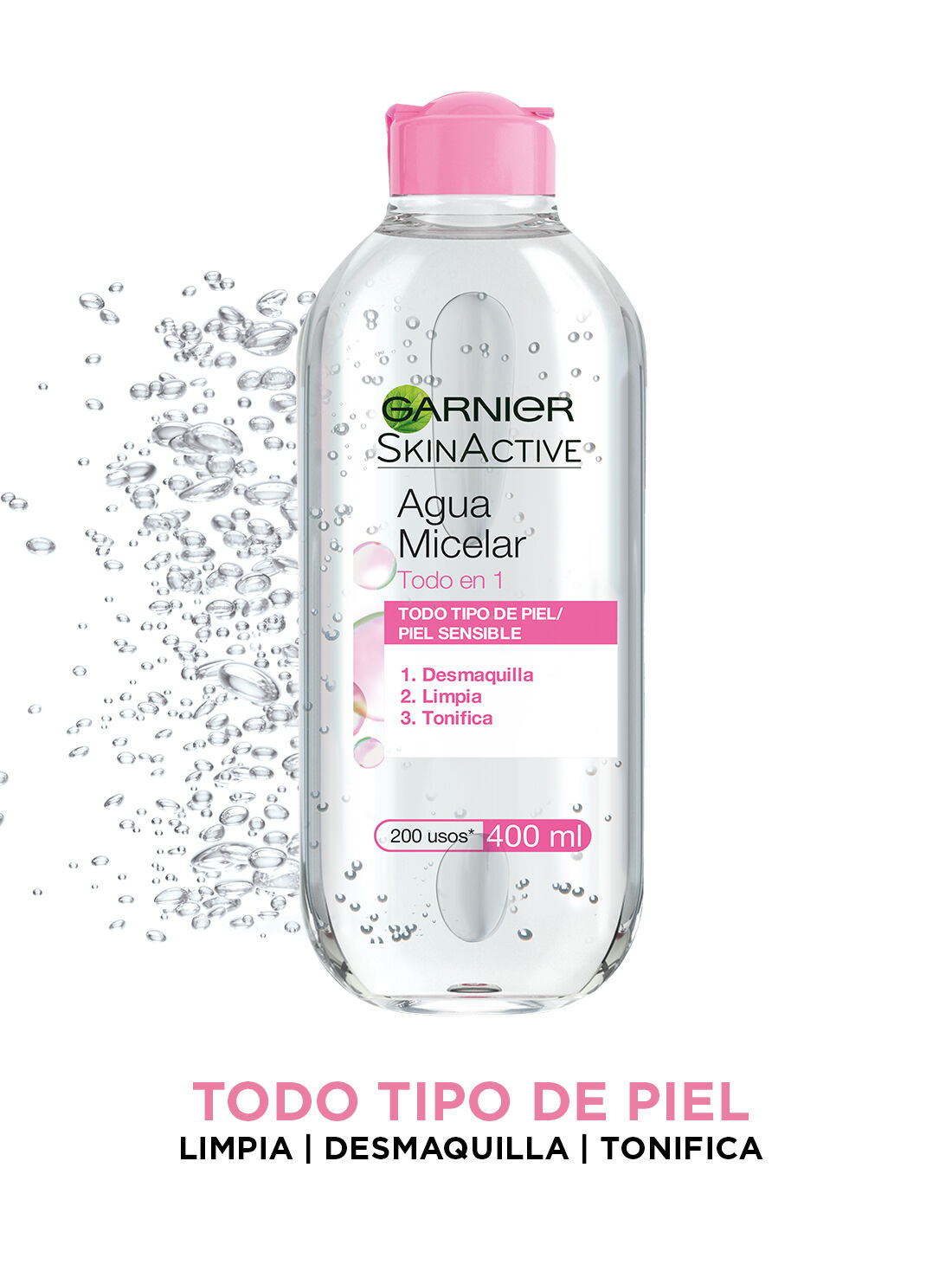 Garnier agua micelar para todo tipo de piel  35309