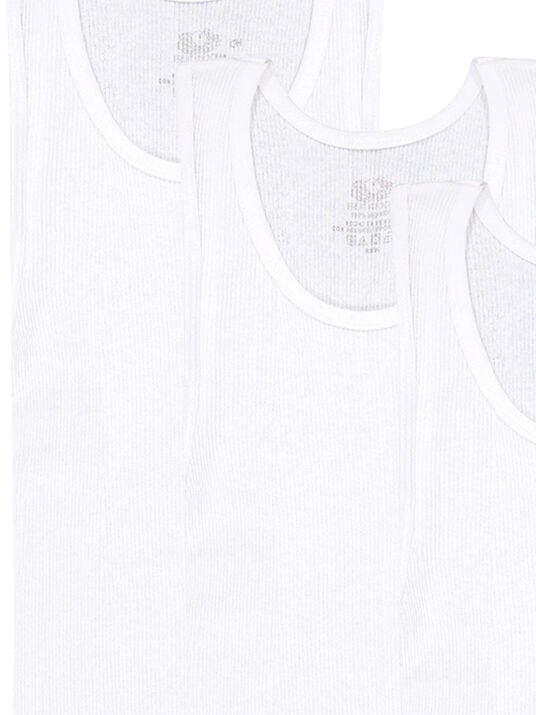 Paquete de 4 camisetas ni&ntilde;o Fruit of the Loom 36001, BLANCO, hi-res