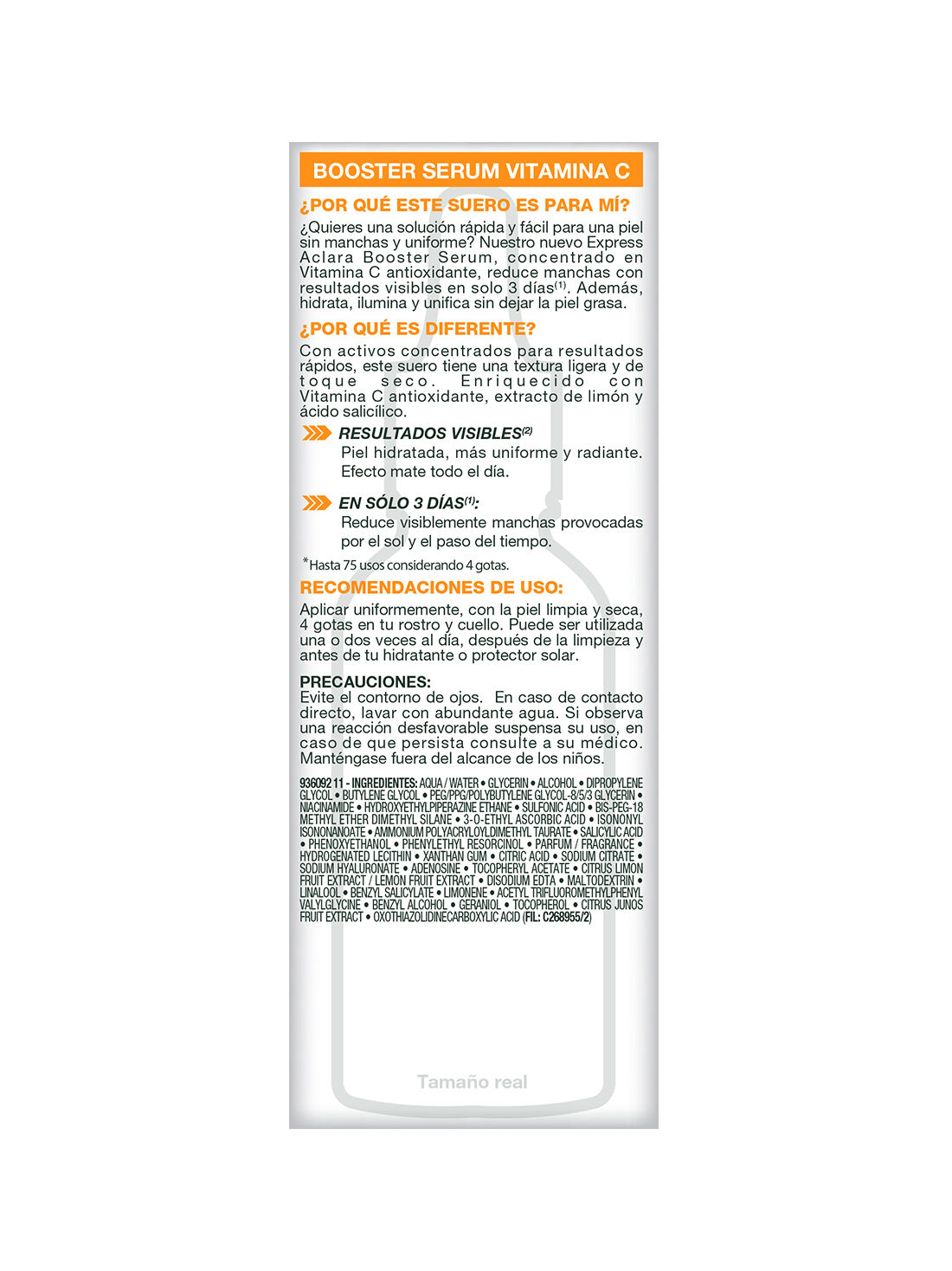 Garnier s&eacute;rum express aclara  35328