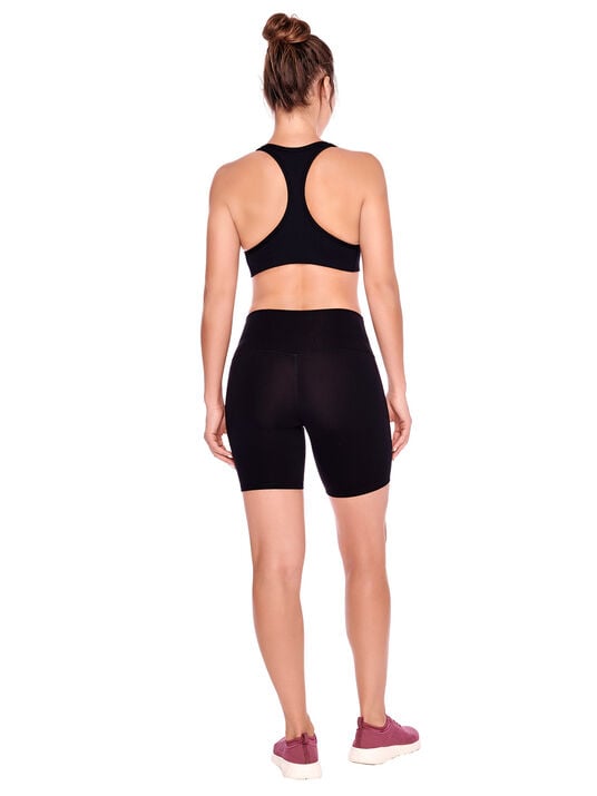 Short con pretina alta 1798, NEGRO, hi-res