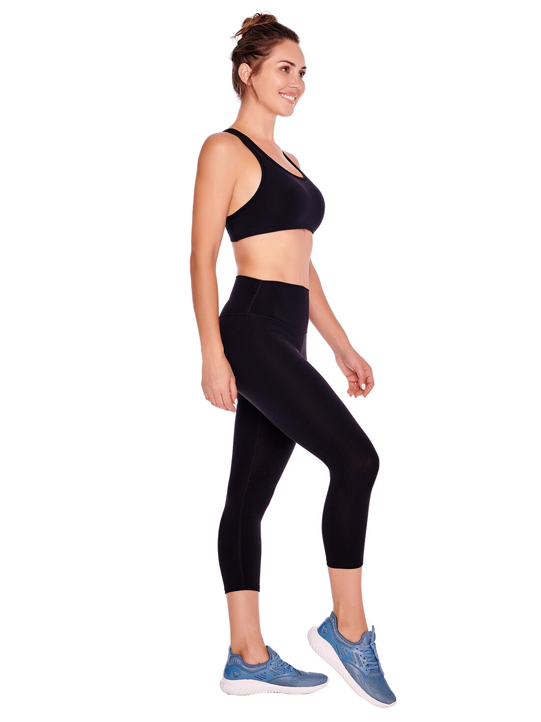 Leggings capri con pretina alta 1794