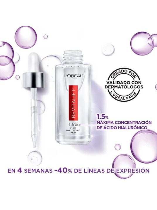 L'Or&eacute;al Paris s&eacute;rum rostro revitalift &aacute;cido hialur&oacute;nico 35297, &Uacute;NICO, hi-res