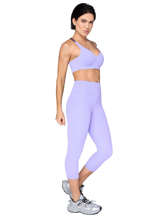 Leggings capri con pretina alta 1794, LILA, hi-res