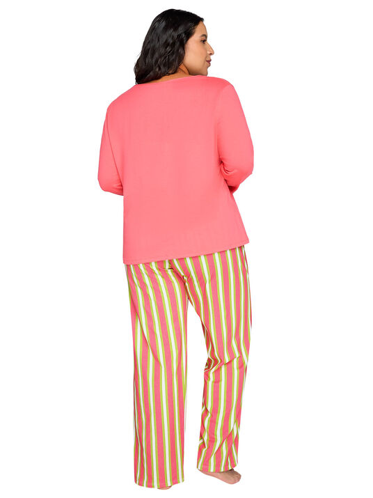 Set pijama larga 77202, L&Iacute;NEAS XVIII, hi-res