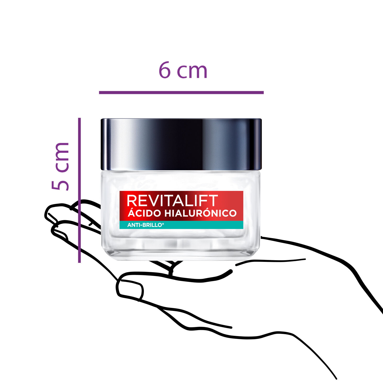 L'Or&eacute;al Paris gel crema revitalift &aacute;cido hialur&oacute;nico   27015