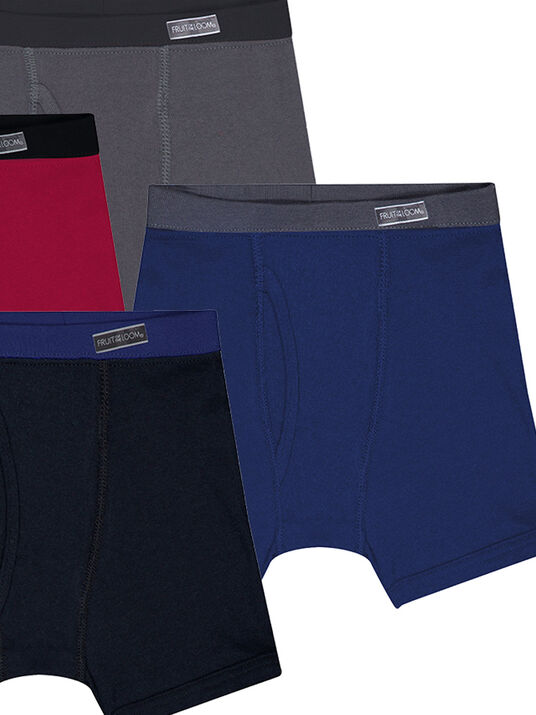 Paquete de 4 b&oacute;xers ni&ntilde;o Fruit of the Loom 31001, MULTICOLOR, hi-res