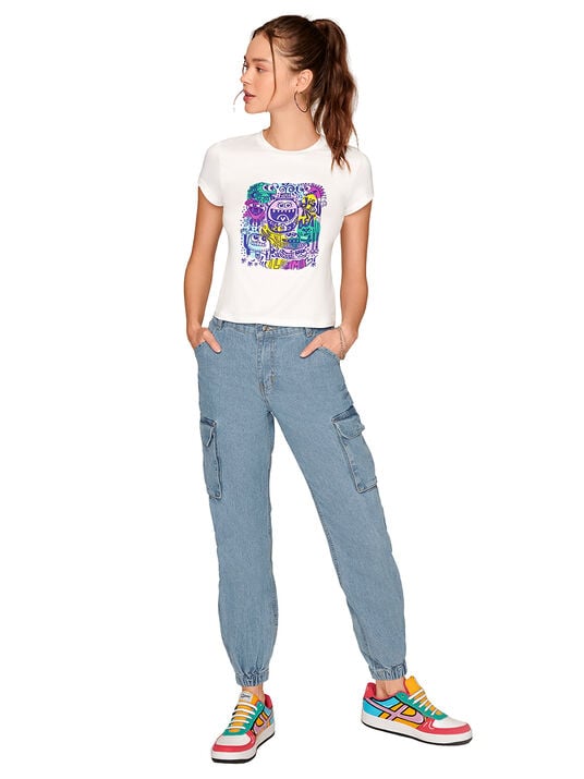 Playera Distroller 40034, BLANCO, hi-res