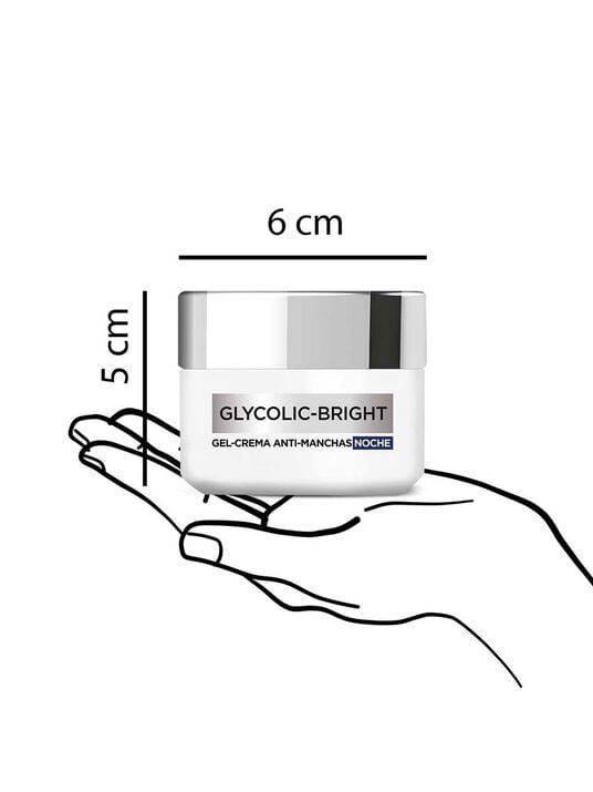 L'Or&eacute;al Paris crema de noche glycolic bright 27066, &Uacute;NICO, hi-res