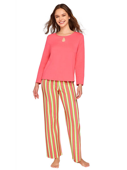 Set pijama larga 77202, L&Iacute;NEAS XVIII, hi-res