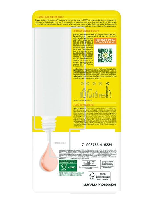 Garnier protector facial super uv luminoso 27107, &Uacute;NICO, hi-res