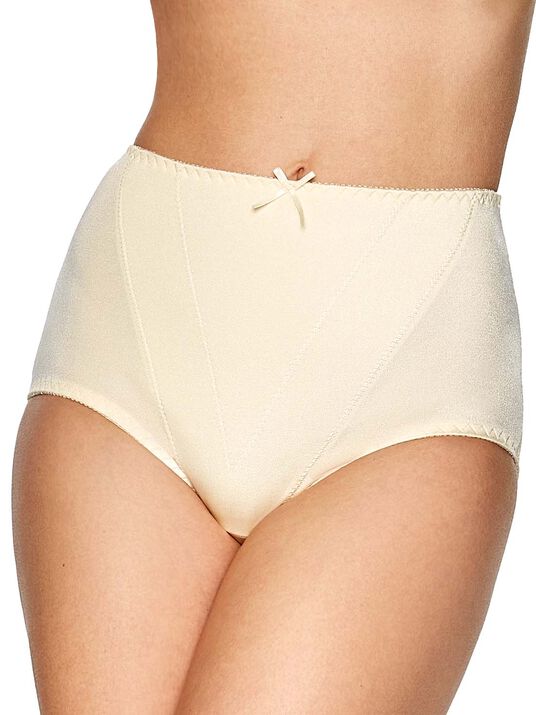 Panty con refuerzo frontal 2155, BEIGE, hi-res