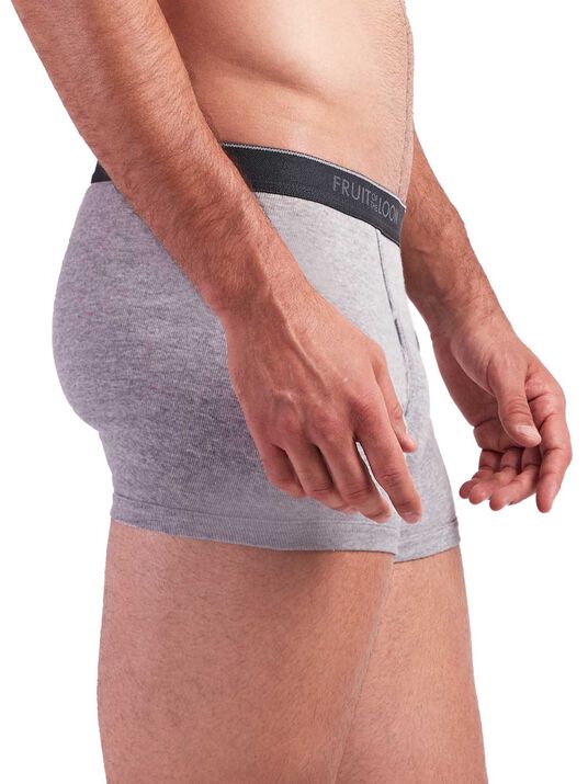 B&oacute;xers Trunks Fruit of the Loom 78070, JASPE GRIS, hi-res