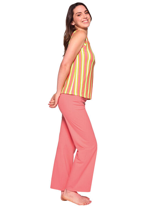 Set de pijama larga 77201, L&Iacute;NEAS XVIII, hi-res